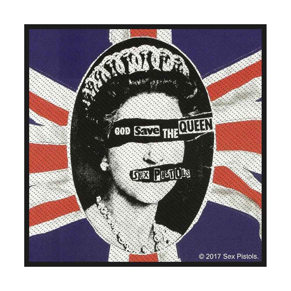 The Sex Pistols Standard Patch God Save The Queen Retail Pack