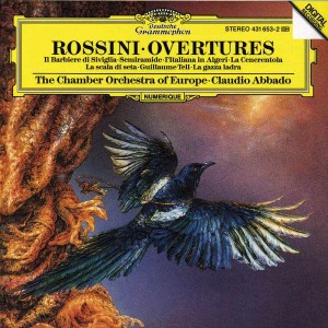 ROSSINI-OVERTURES (Chamber Orchestra of Europe, Claudio Abbado) (CD)