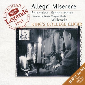 Allegri - Miserere (Willcocks, King´s College Choir) (CD)