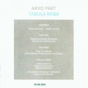 ARVO PÄRT-TABULA RASA (1984) (CD)
