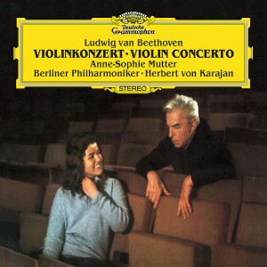 Beethoven - Violin Concerto (Anne-Sophie Mutter, Berliner Philharmoniker, Herbert Von Karajan) (CD)