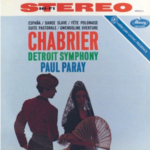Detroit Symphony Orchestra, Paul Paray - The Music Of Chabrier (1961) (Vinyl)