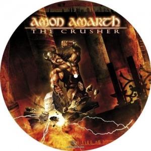AMON AMARTH-THE CRUSHER (BLACK VINYL REISSUE) (LP)
