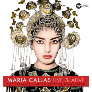 MARIA CALLAS-LIVE & ALIVE (LP)