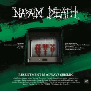 NAPALM DEATH-RESENTMENT IS ALWAYS SEISMIC - A FINAL THROW OF THROES