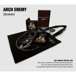 ARCH ENEMY-DECEIVERS (TOTE BAG + METAL PIN)