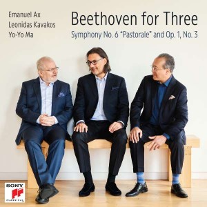 AX/KAVAKOS/YO-YO MA-BEETHOVEN FOR THREE: SYMPHONY NO. 6 "PASTORALE" AND OP. 1, NO. 3 (CD)