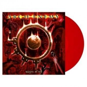 ARCH ENEMY-WAGES OF SIN (TRANSPARENT RED)
