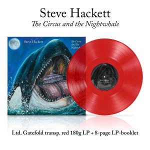 STEVE HACKETT-THE CIRCUS AND THE NIGHTWHALE (RED VINYL)