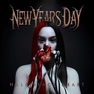 NEW YEARS DAY-HALF BLACK HEART (BLOOD RED VINYL)