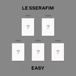 LE SSERAFIM-EASY (COMPACT VERSION) (CD)