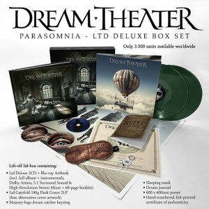 Dream Theater - Parasomnia (2025) (Deluxe Boxset) (2x Dark Green Vinyl + 2CD + Blu-ray)
