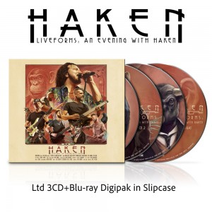 Haken - Liveforms: Fauna Live In London (2025) (3CD + Blu-ray)