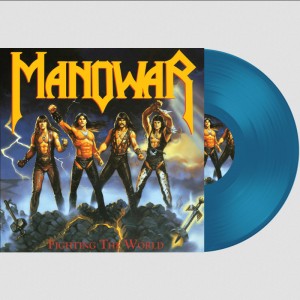 Manowar - Fighting The World (1987) (Blue Vinyl)