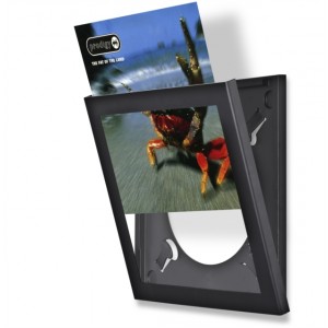 Black LP Flip Frame