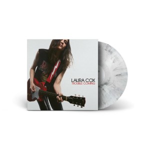 Laura Cox - Trouble Coming (2025) (White/Black Marble Vinyl)