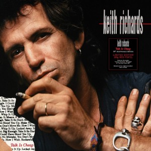 KEITH RICHARDS-TALK IS CHEAP (30TH ANNIVERSARY LTD RED)