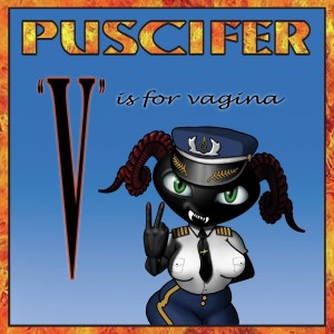 Puscifer - V Is For Vagina (Blue Sky/Black Smoke Vinyl)