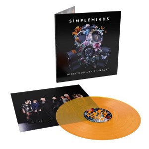 SIMPLE MINDS-DIRECTION OF THE HEART (TRANSPARENT ORANGE VINYL)
