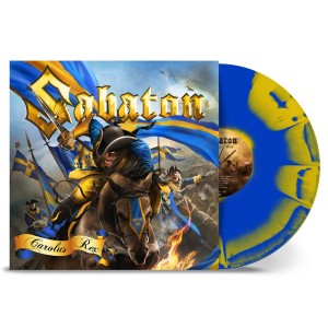 SABATON-CAROLUS REX (2012) (SWEDISH VERSION) (BLUE/YELLOW SUNBURST VINYL)