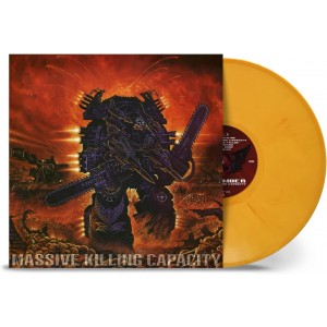 DISMEMBER-MASSIVE KILLING CAPACITY (1995) (YELLOW/ORANGE MARBLED VINYL)