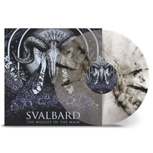 SVALBARD-THE WEIGHT OF THE MASK (CRYSTAL CLEAR & BLACK MARBLED VINYL)