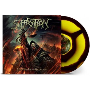 SUFFOCATION-PINNACLE OF BEDLAM (2013) (10th ANNIVERSARY YELLOW/BLACK CORONA VINYL)