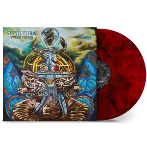 Sepultura - Machine Messiah (2017) (40th Anniversary Edition) (2x Ruby Red Marble Vinyl)