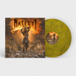 Majesty - Back To Attack (Orange/White Marbled Vinyl)