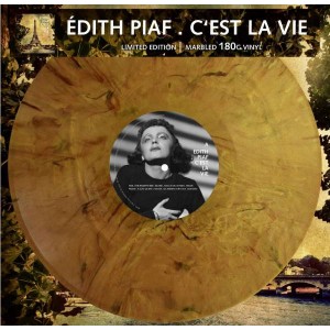 EDITH PIAF-C´EST LA VIE (GOLD MARBLED VINYL)