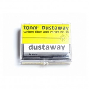 Tonar Dustaway Carbon Fiber And Velvet Record Brush