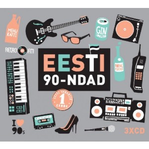 Erinevad esitajad - Eesti 90ndad (2013) (3CD)