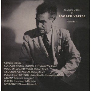 Edgar Varese - Complete Works of Edgard Varese Vol. 1 (1933-62) (3CD)