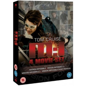 Mission Impossible 1-4 (1996 - 2011) (4x DVD)