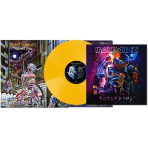Iron Maiden - Somewhere In Time (1986) (Yellow Vinyl with Tour Lenticular)
