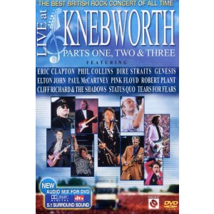 VARIOUS ARTISTS-LIVE AT KNEBWORTH, PARTS 1, 2 & 3 (2x DVD)