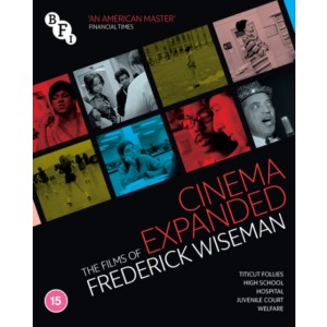 Cinema Expanded: The Films of Frederick Wiseman (3x Blu-ray + Book)