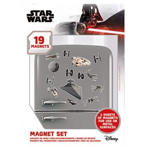 STAR WARS DEATH STAR BATTLE FRIDGE MAGNET SET