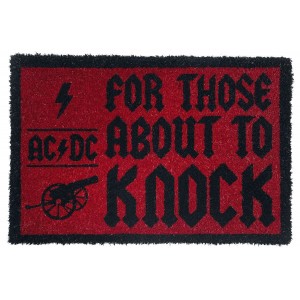 AC/DC For Those About To Knock (Doormat)