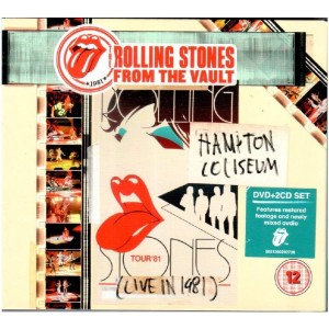 THE ROLLING STONES-FROM THE VAULT: HAMPTON COLISEUM (LIVE IN 1981) (2CD + DVD) (CD)