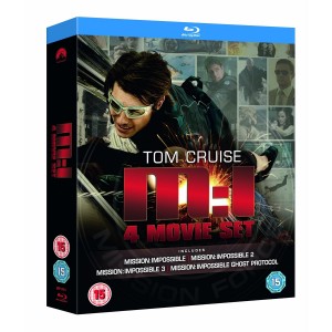 Mission Impossible 1-4 (1996-2011) (4x Blu-ray)