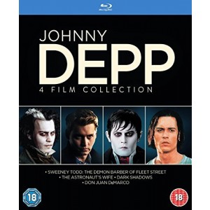 Johnny Depp Collection (4x Blu-ray)