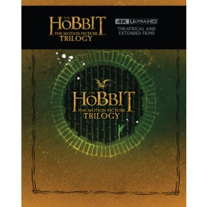 The Hobbit: Trilogy (2012-2014) (Extended Editions Steelbook) (4K Ultra HD)