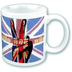 The Who Boxed Mug: Peace Fingers