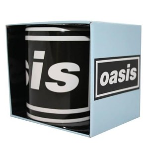 Oasis Unboxed Mug: Classic Logo (White)