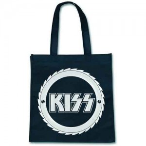 KISS Eco Shopper: Buzzsaw Logo Trend Version (Black) (Back Print)