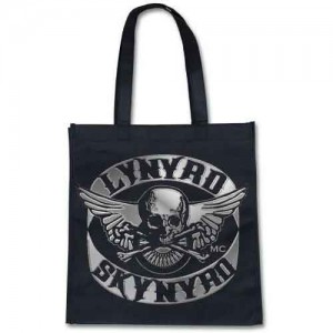Lynyrd Skynyrd Eco Shopper: Biker Patch Trend Version (Black)