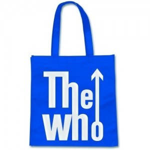 The Who Eco Shopper: Logo Trend Version (Blue) (Back Print)