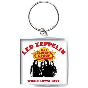Led Zeppelin Keychain: Whole Lotta Love (Photo Print)