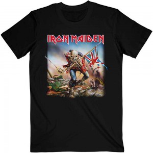 Iron Maiden Unisex T-Shirt: Trooper (Black) (Small)